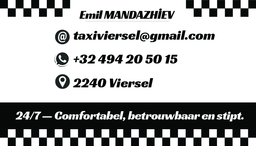 Foto van Viersel Taxi in Zandhoven — Taxibedrijf (foto 3)