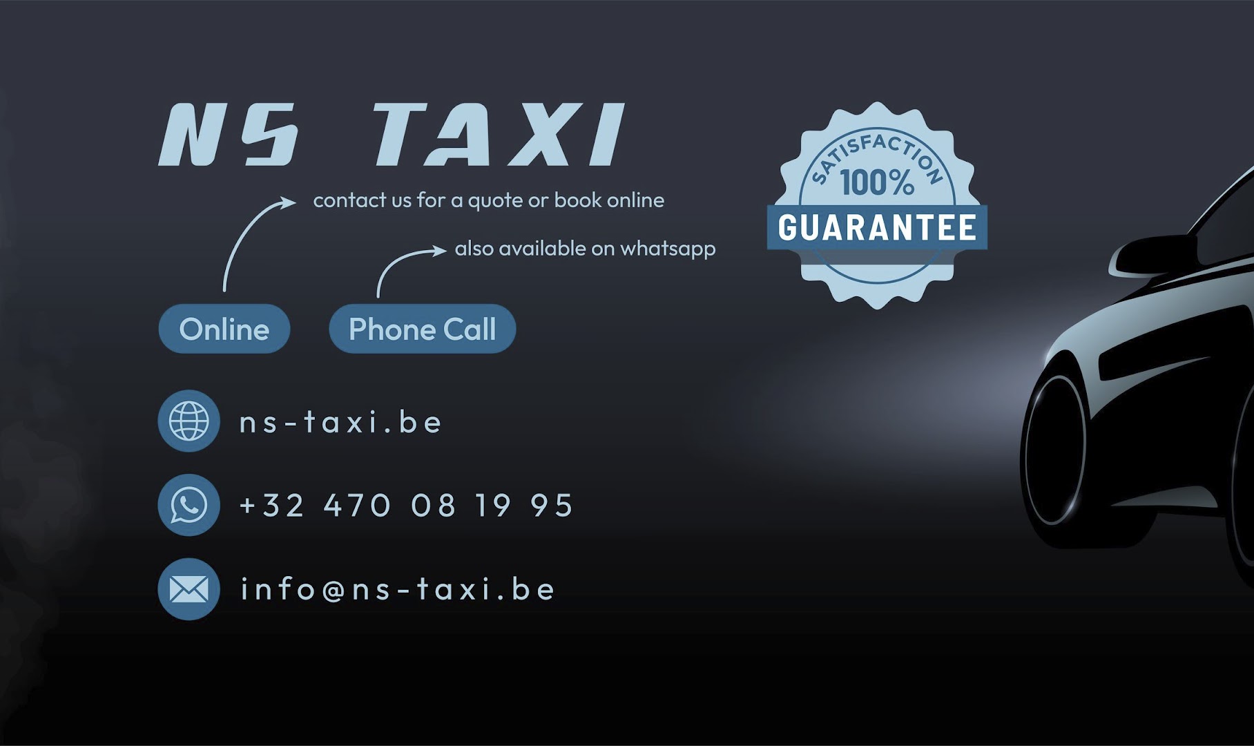 Foto van Taxi NS Genk in Genk — Taxibedrijf