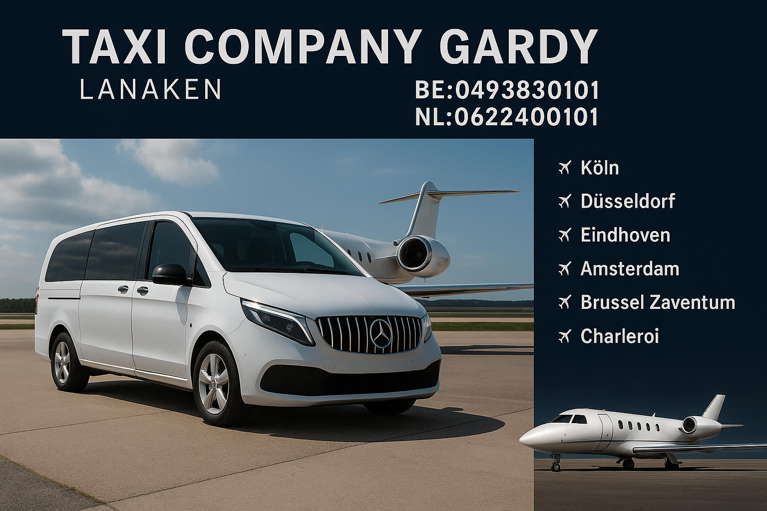 Foto van Taxi Company Gardy lanaken in Lanaken — Taxibedrijf