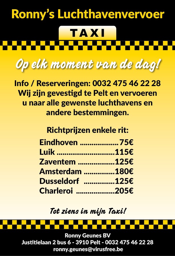 Foto van Geunes Ronny in Pelt — Taxibedrijf (foto 3)