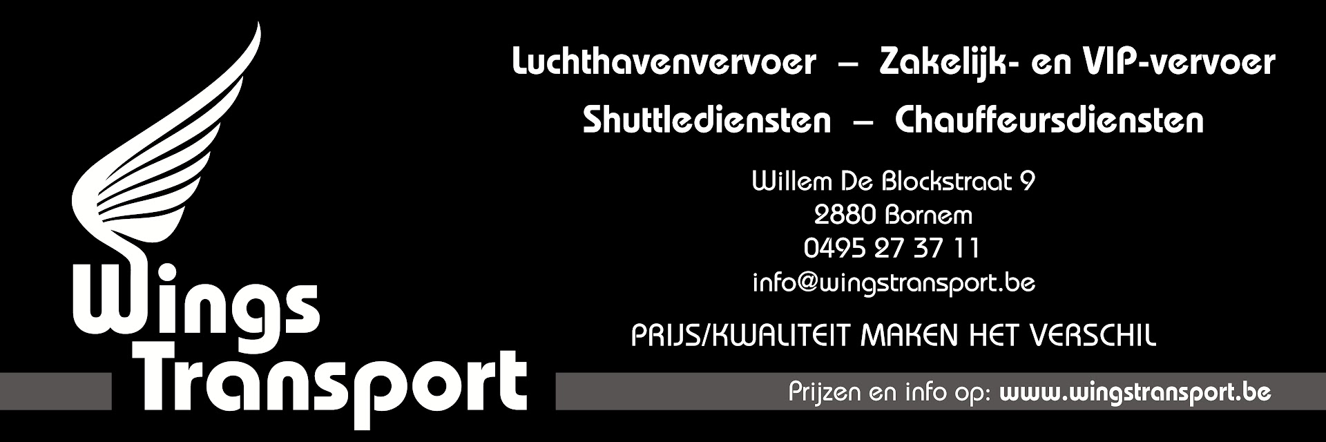 Foto van Wings Transport in Bornem — Taxibedrijf (foto 3)