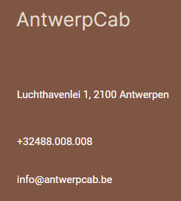 Foto van AntwerpCab — Taxibedrijf
