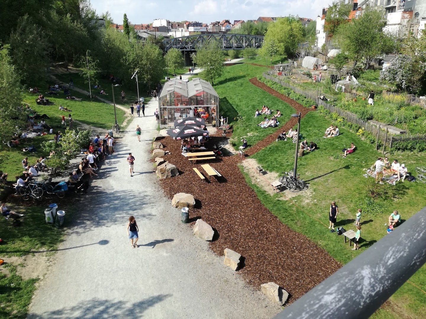 Foto van Parckfarm in Sint-Jans-Molenbeek — Ecologisch park (foto 3)