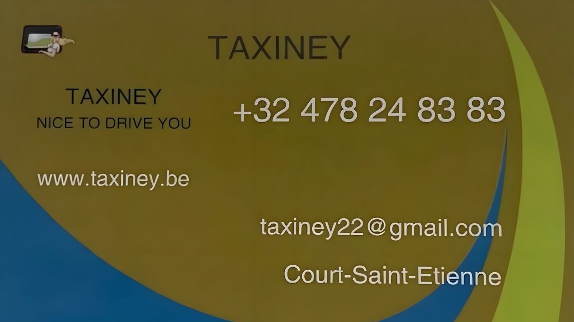 Foto van Taxiney in Court-Saint-Étienne — Taxibedrijf (foto 2)