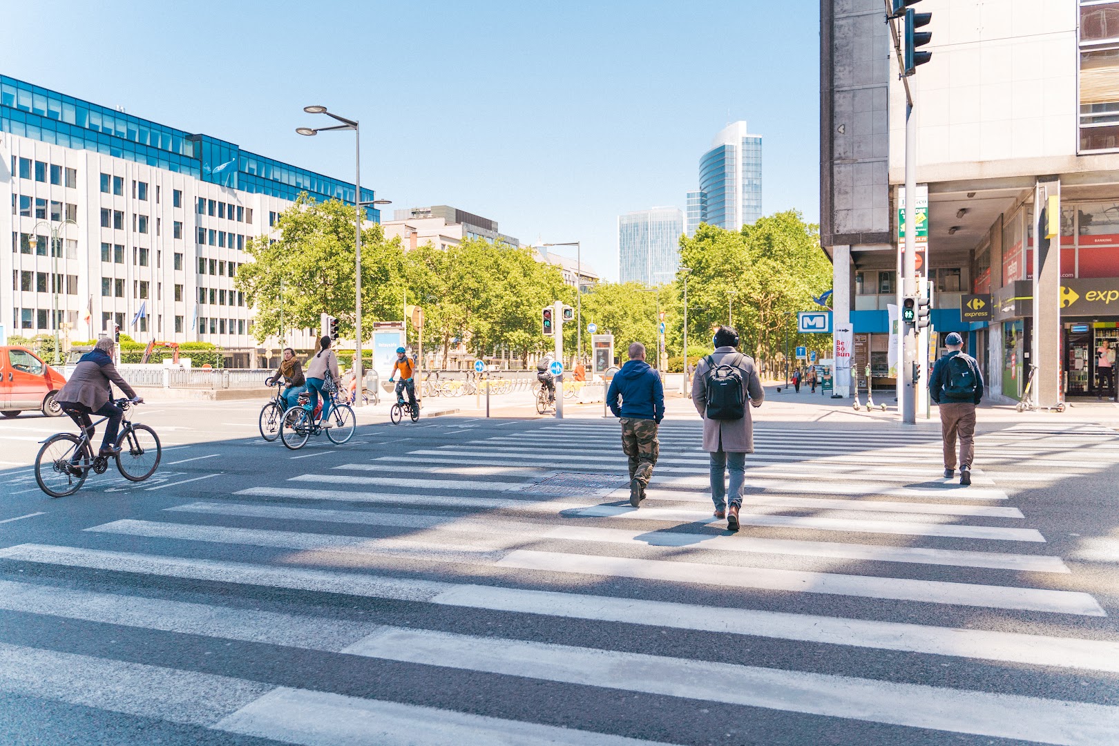 Foto van Brussel Mobiliteit in Brussel — Kantoor van regionale overheid