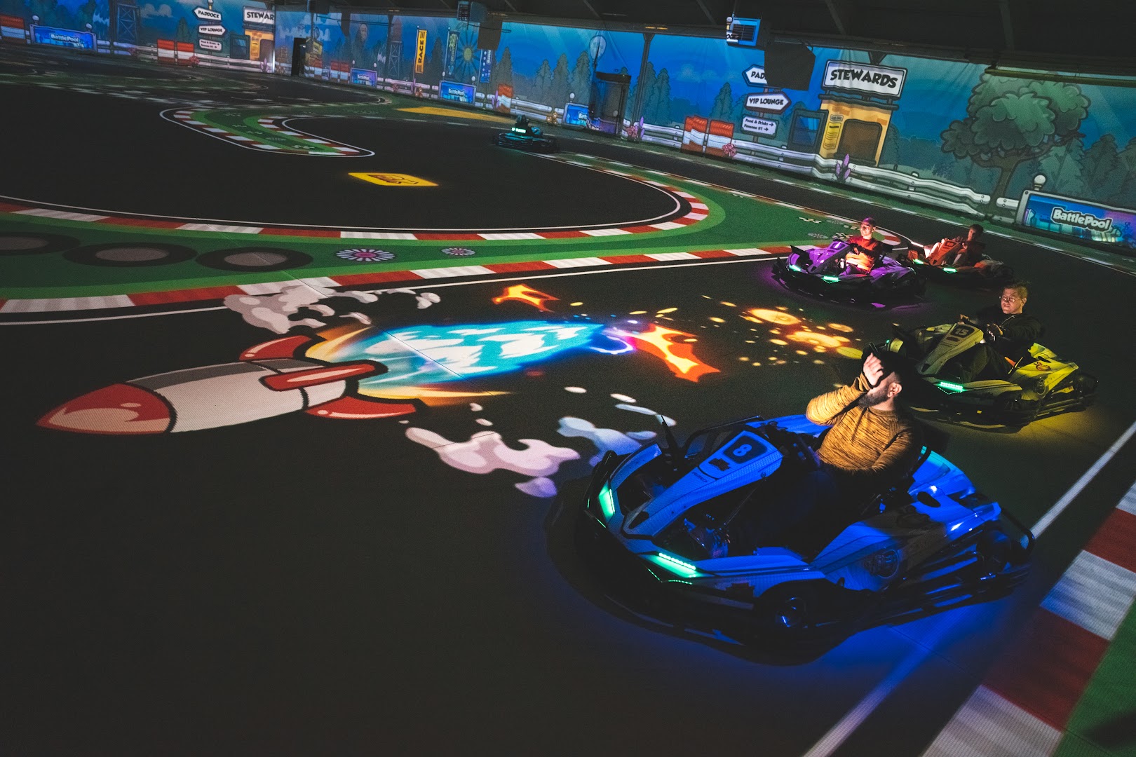 Foto van BattleKart Tour & Taxis in Brussel — Recreatiecentrum (foto 3)