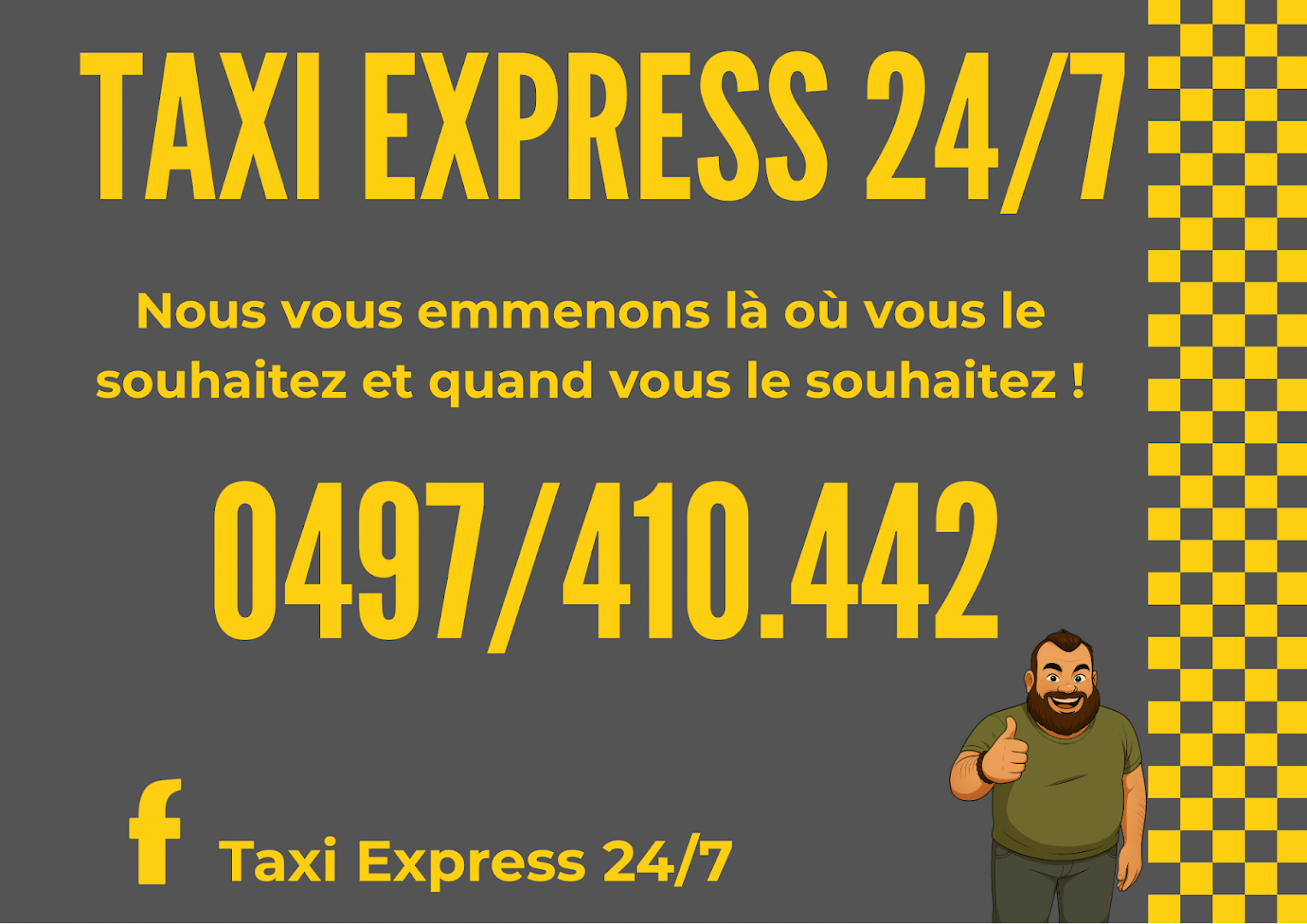 Foto van Taxi Express 24/7 in Sambreville — Taxibedrijf (foto 1)