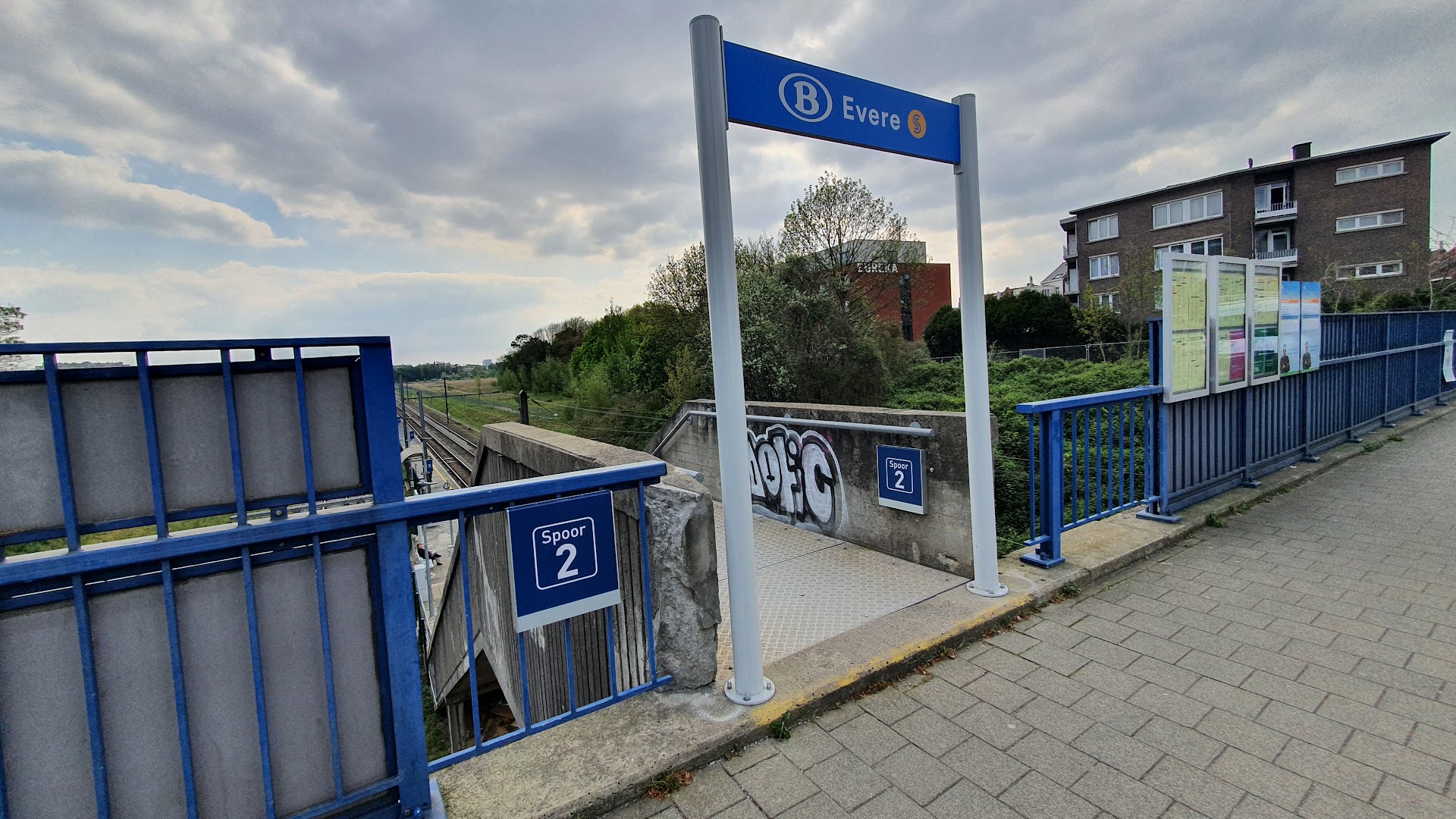 Foto van Evere — Treinstation