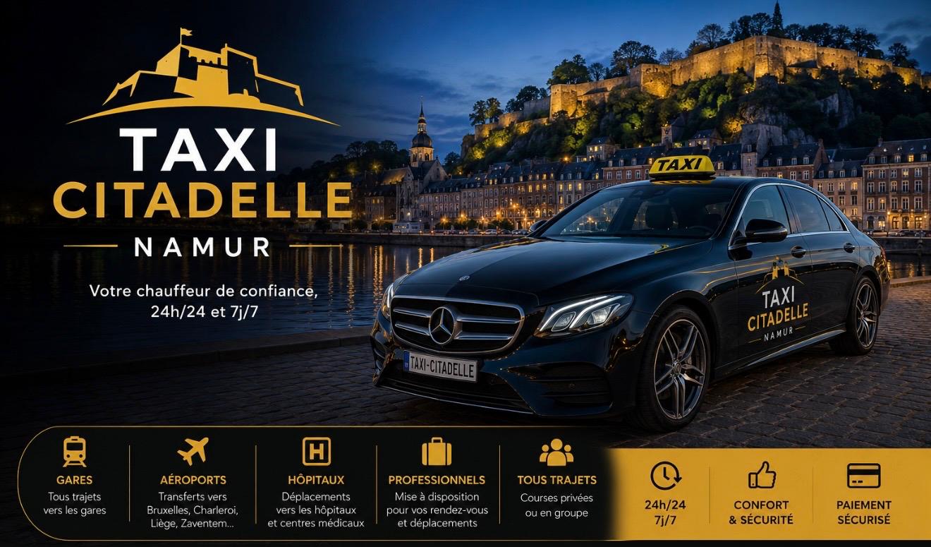 Foto van Taxi Citadelle in Namur — Taxibedrijf (foto 1)