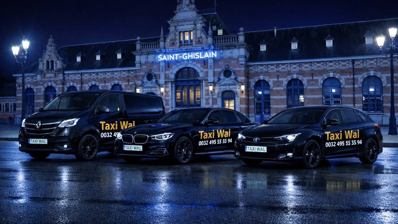 Foto van Taxi wal in Saint-Ghislain — Taxibedrijf (foto 1)