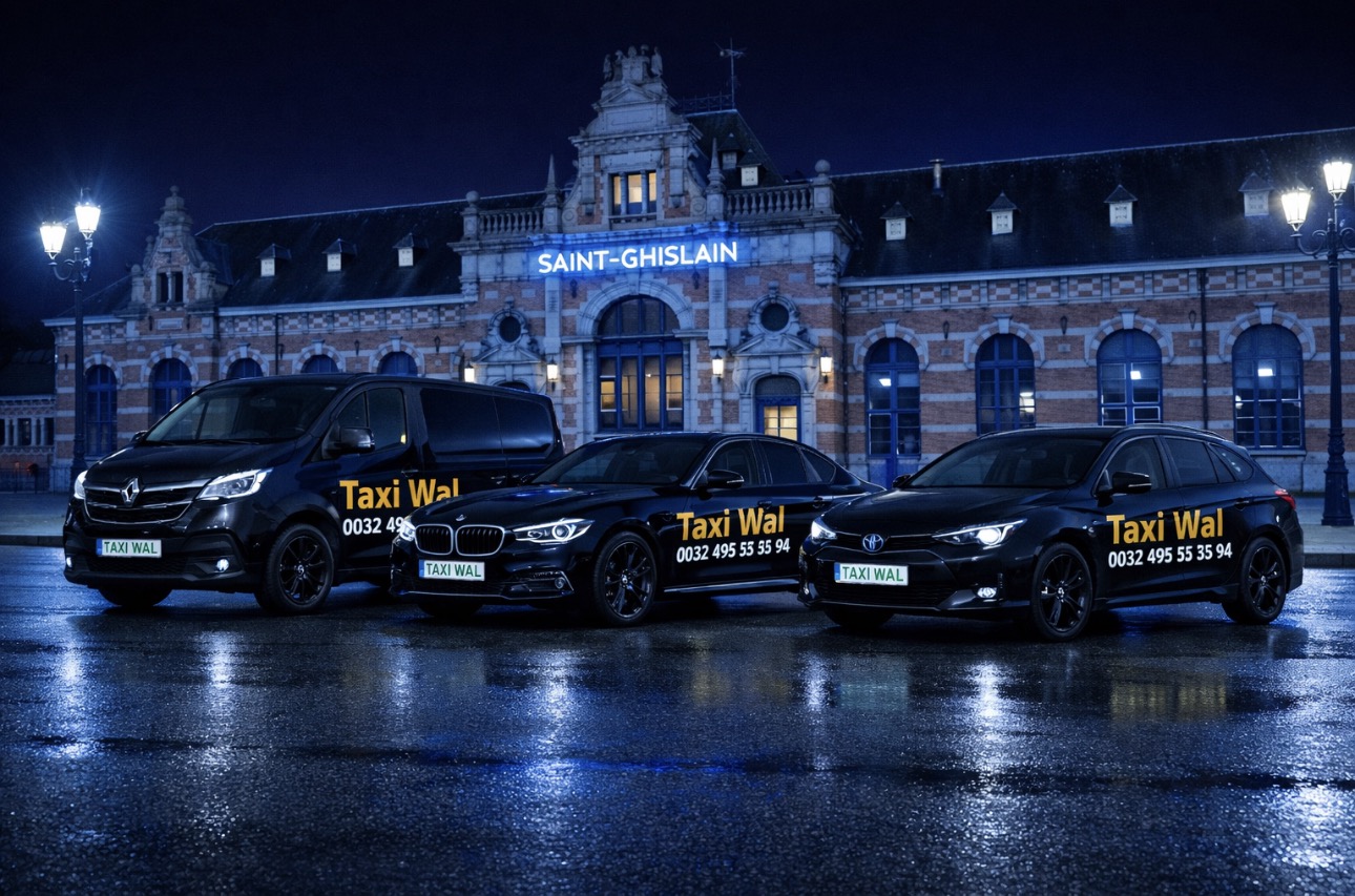 Foto van Taxi wal in Saint-Ghislain — Taxibedrijf (foto 2)