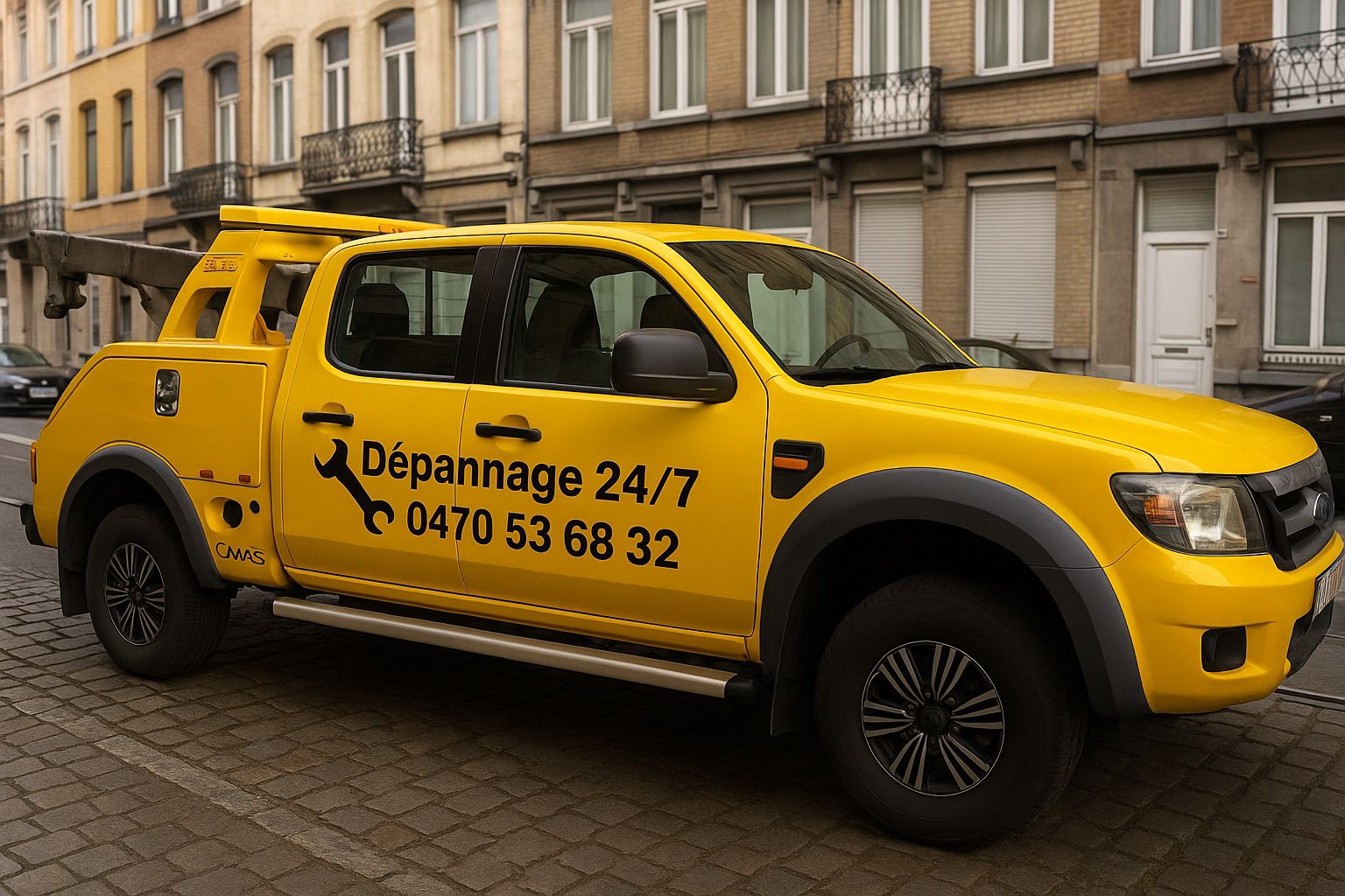 Foto van Dépannage secours in Sint-Agatha-Berchem — Bergingsbedrijf (foto 1)