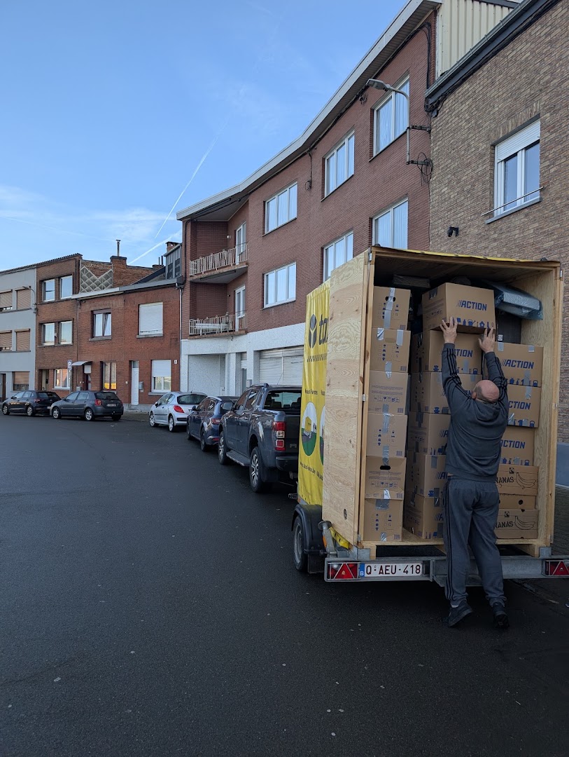Foto van Taxi-box Garde-meubles mobile in Seraing — Verhuizing en opslag